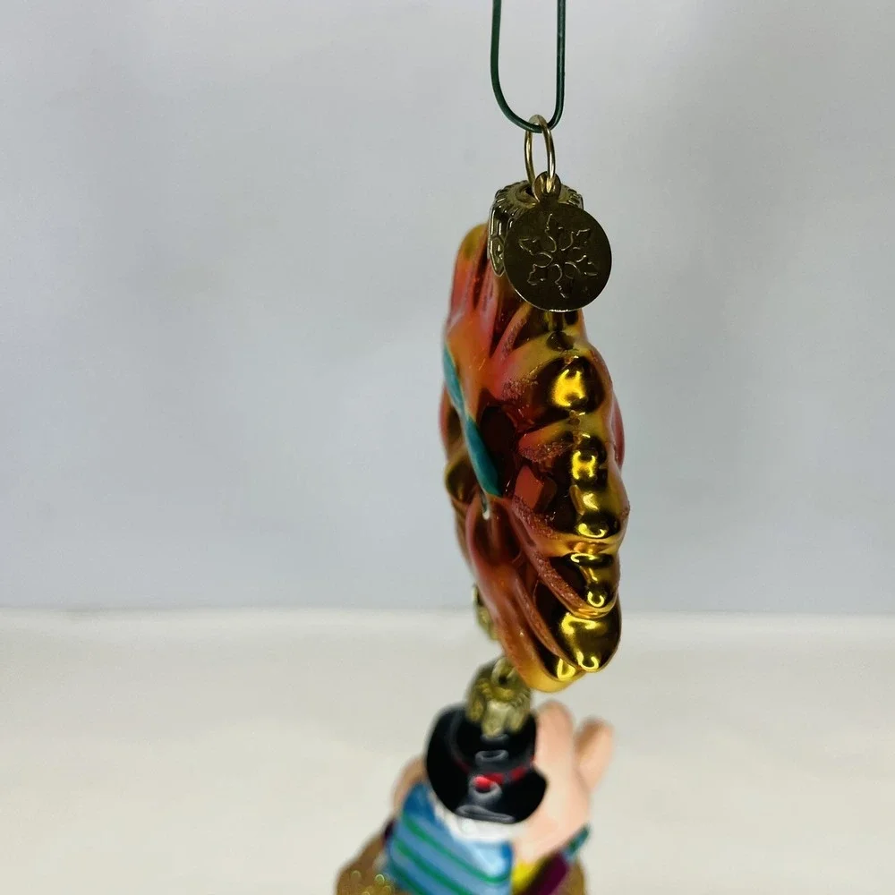 VTG 2000‎ Christopher Radko Santa's Day In The Sun  Large Christmas Ornament